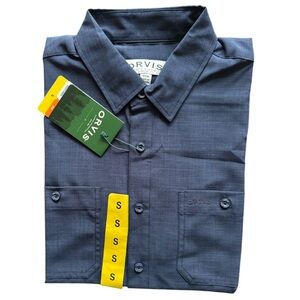 Orvis Men’s Short Sleeve Woven Shirt NEW
